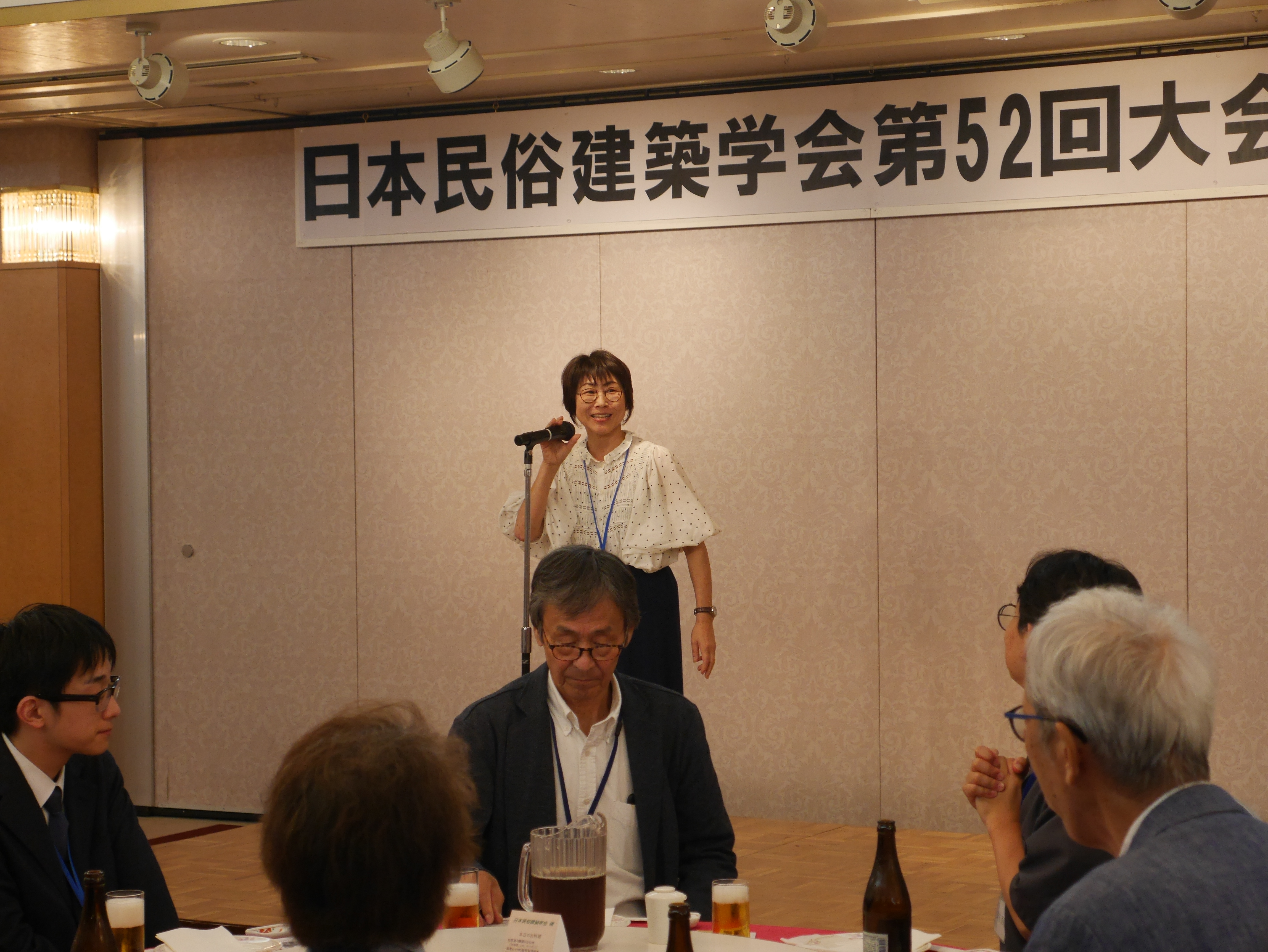 情報交換懇親会乾杯の音頭